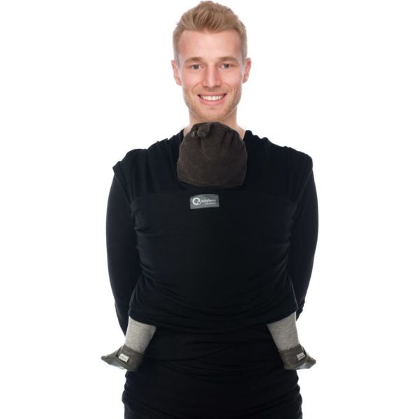 Écharpe de portage -Tricot-Slen Bio - Black
