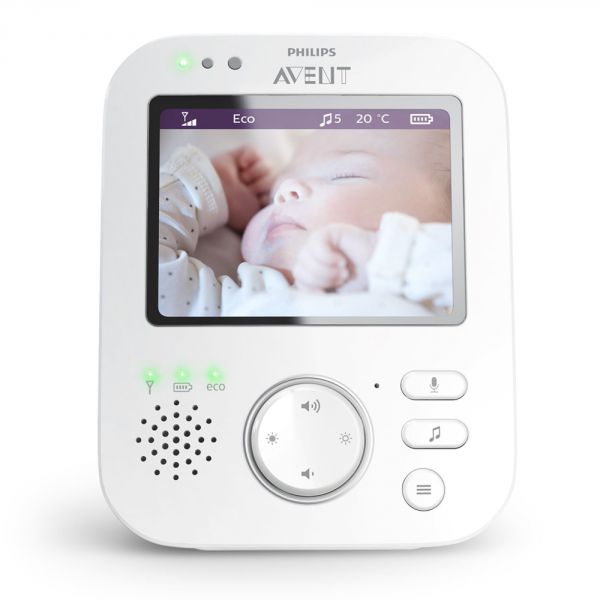 Babyphone vidéo 3.5 pouces SCD845/26