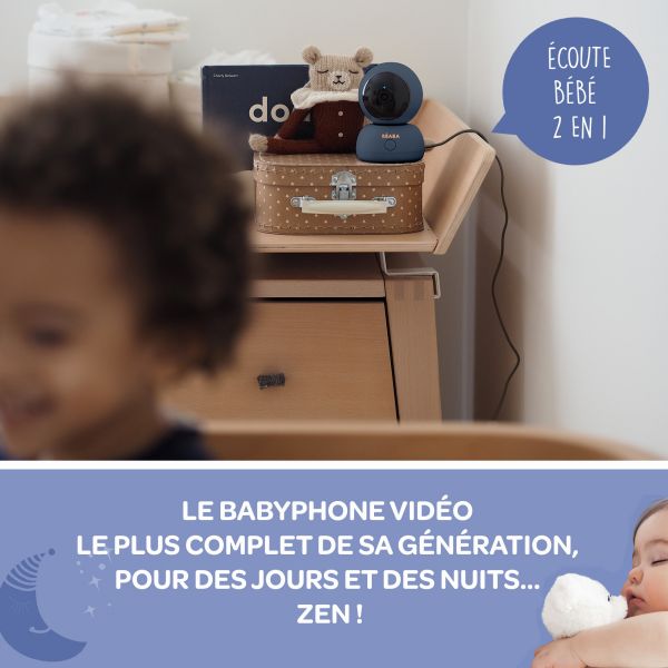 Babyphone Vidéo Zen Premium night blue