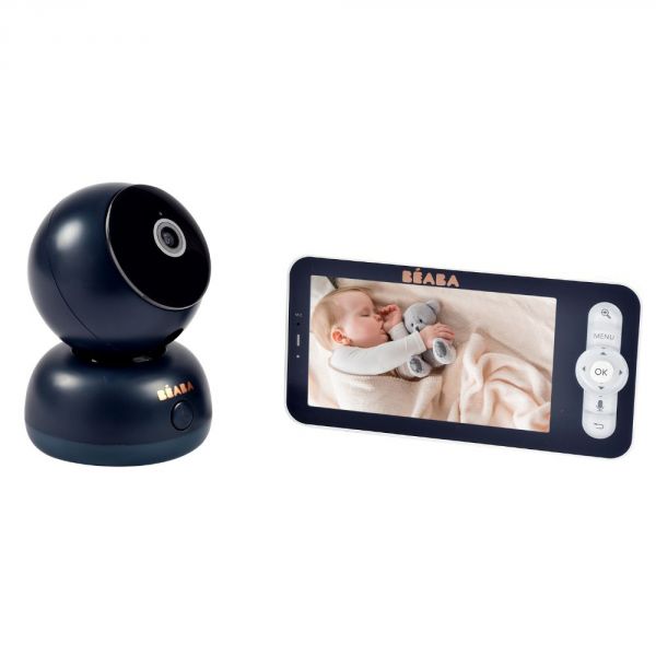 Babyphone Vidéo Zen Premium night blue + Veilleuse Pixie Torch Vert Sauge + Sucette réversible SX Pro 6-18 mois Colour Essence Sauge