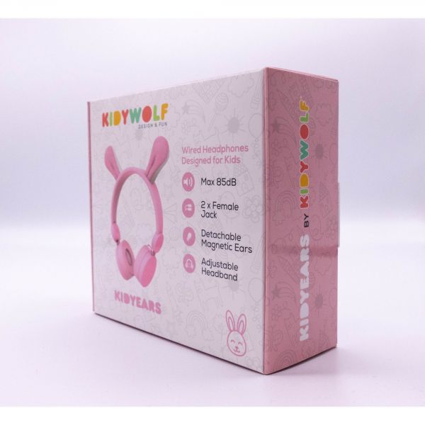 Casque audio enfant filaire Kidyears lapin