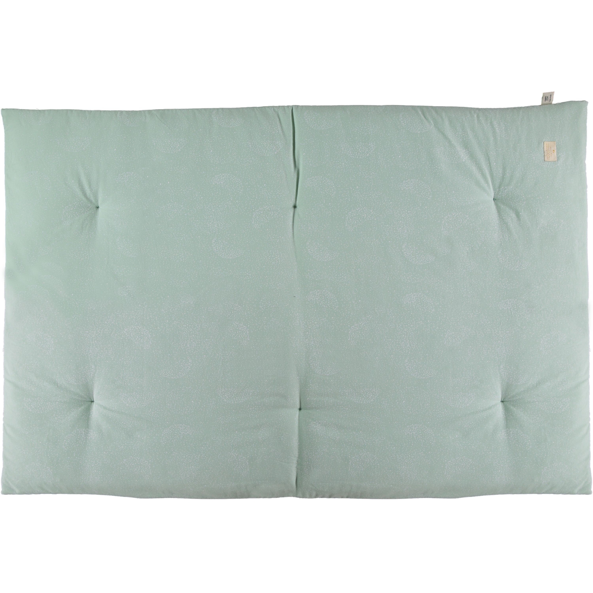 Nobodinoz Futon Eden White Bubble Aqua Made In Bebe
