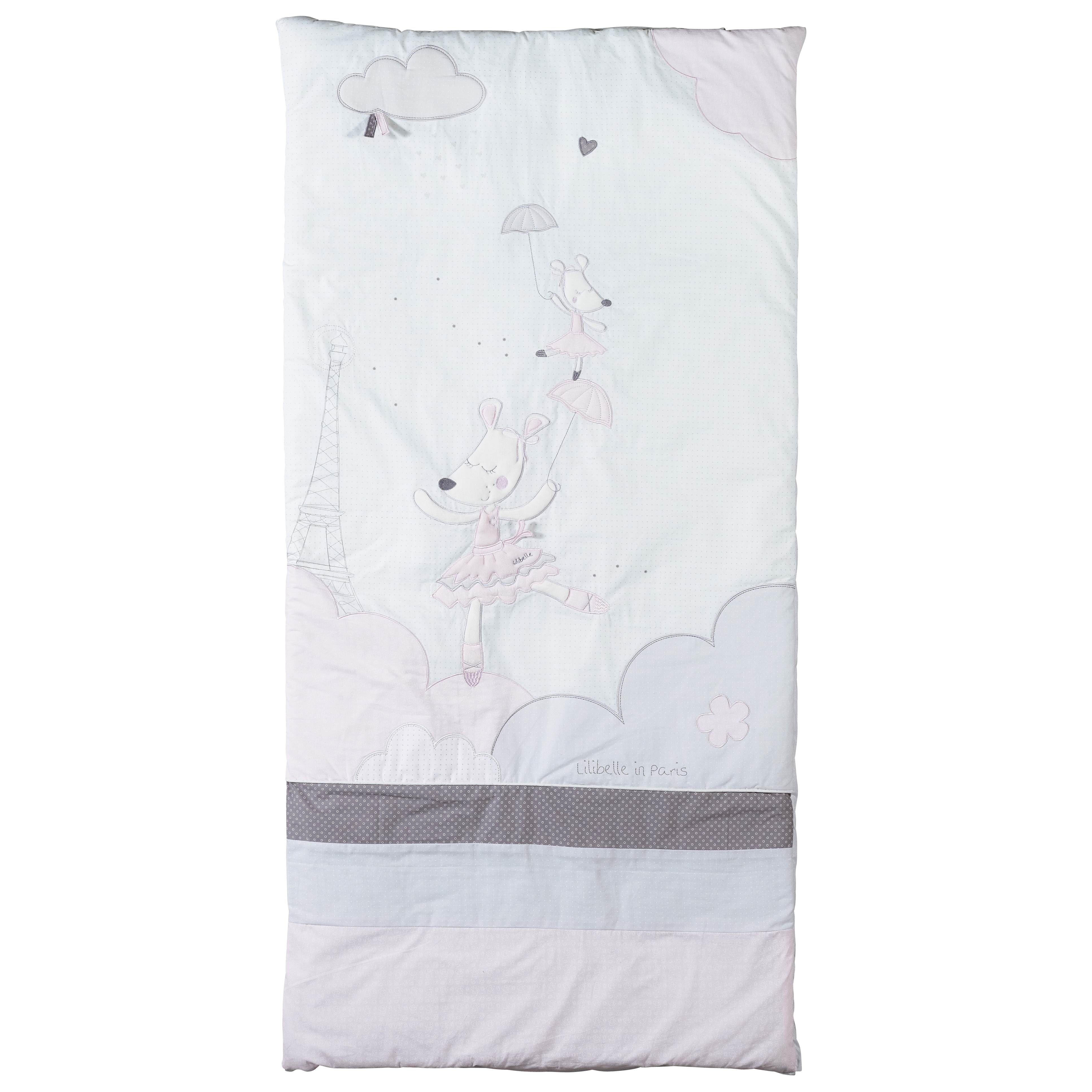 Sauthon Baby Deco Edredon Bebe 70 X 140 Cm Lilibelle Made In Bebe