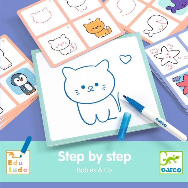 Apprendre à dessiner pas à pas Babies & Co