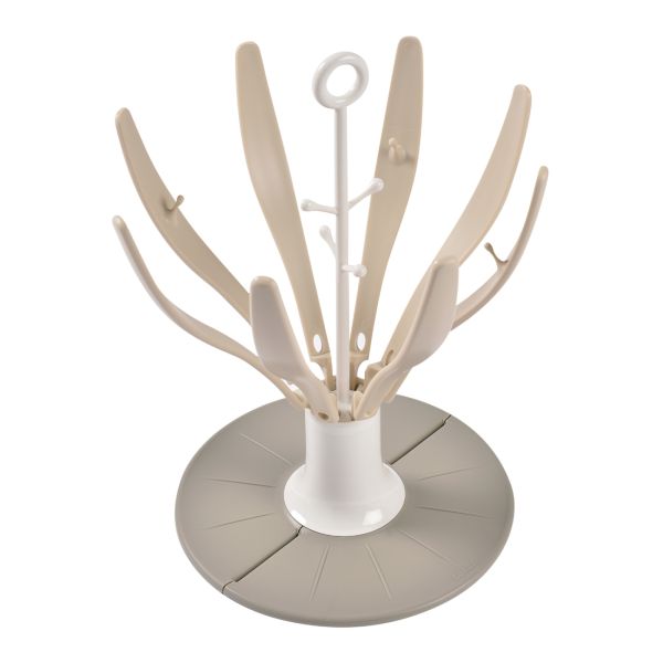 Égoutte biberons pliable Flower Argile