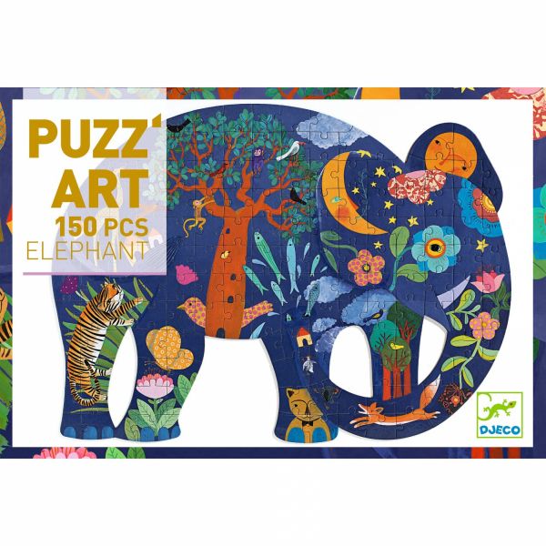 Puzzle 150 pièces Eléphant Puzz'Art