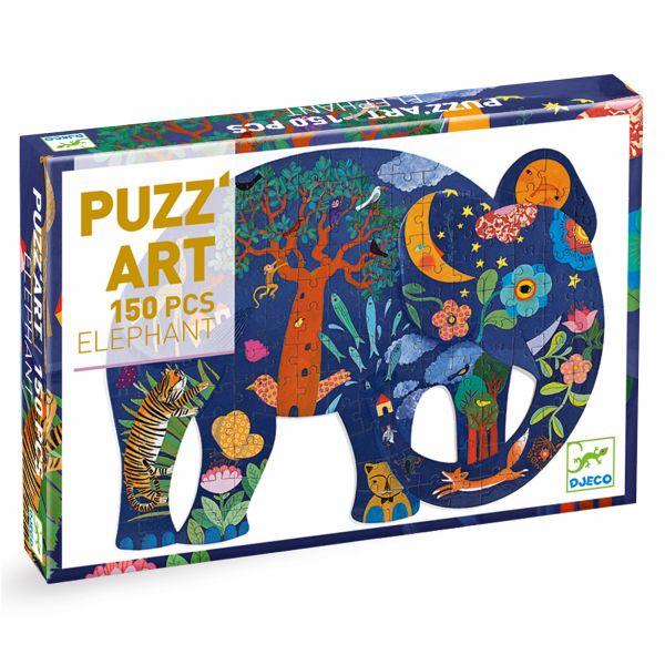 Puzzle 150 pièces Eléphant Puzz'Art