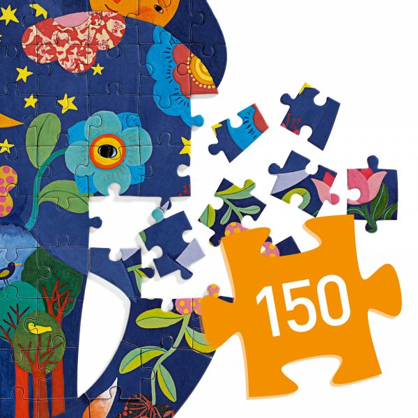 Puzzle 150 pièces Eléphant Puzz'Art