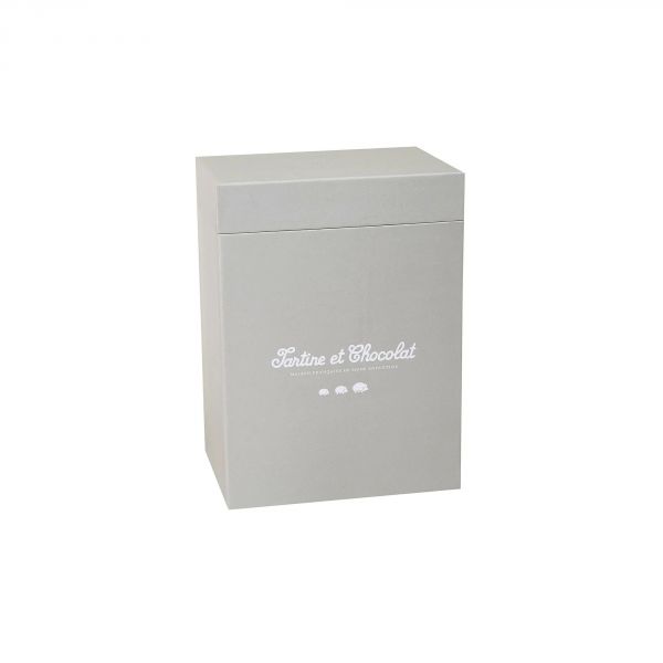 Peluche Ferdinand l'éléphant 25 cm taupe