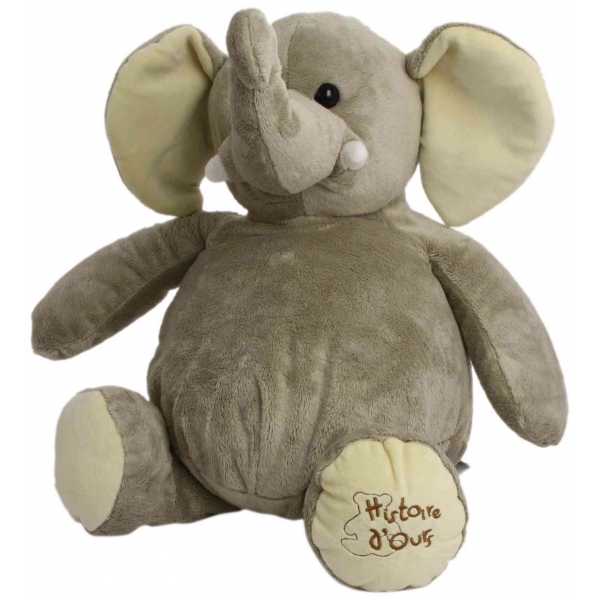 grande peluche elephant