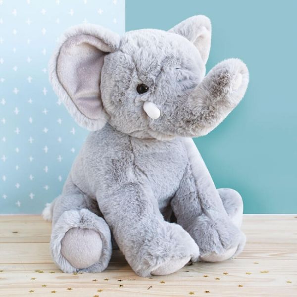 Peluche Éléphant'Dou 32 cm