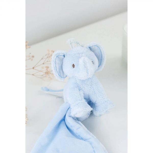 Doudou Ferdinand l'éléphant bleu ciel