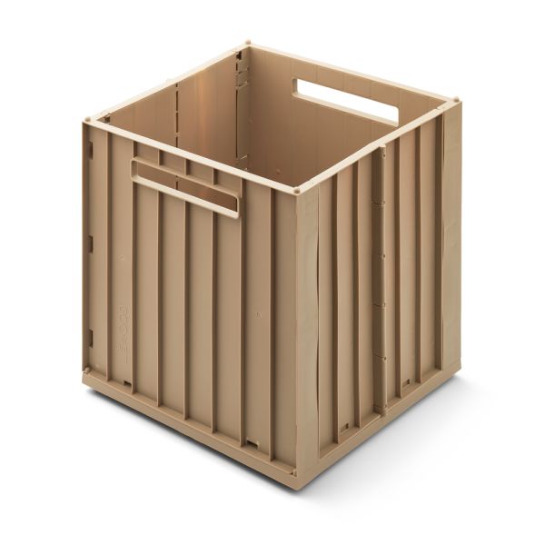Boîte de rangement avec couvercle Elijah Oat