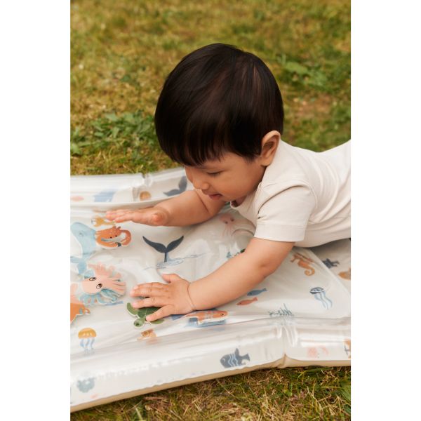 Tapis d’activités gonflable bébé sensoriel Elin Sea creature Sandy