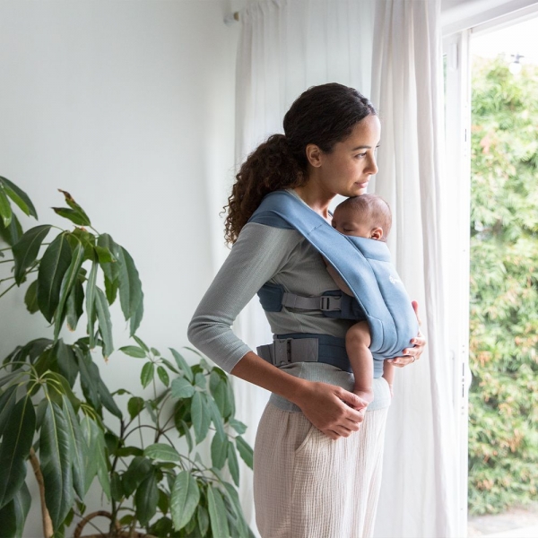 Porte-bébé Embrace Gris Bleu