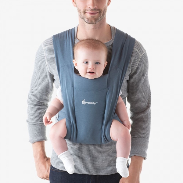 Porte-bébé Embrace Gris Bleu