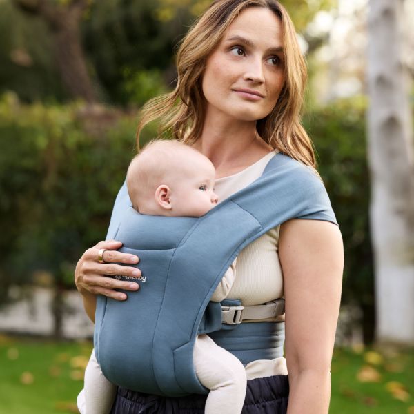 Porte bébé Embrace Gris Bleu