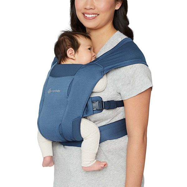 Porte bébé embrace Soft Air Mesh - Bleu