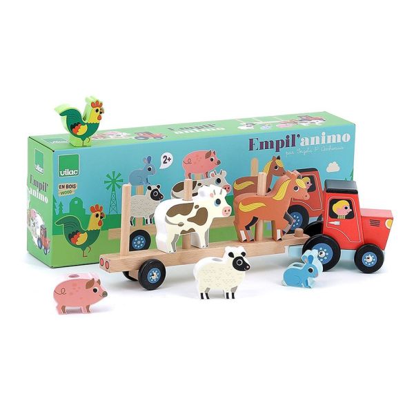 Jeu d'éveil à empiler Empil'Animo Ingela P.Arrhenius