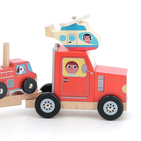 Jeu d'éveil à empiler Empil'Auto Ingela P.Arrhenius