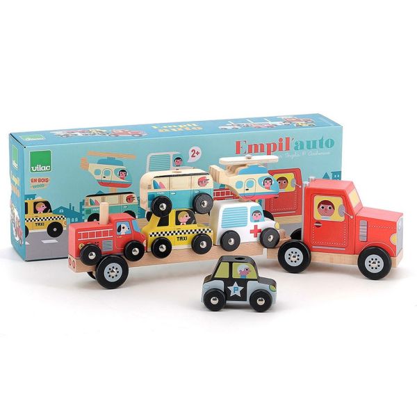Jeu d'éveil à empiler Empil'Auto Ingela P.Arrhenius