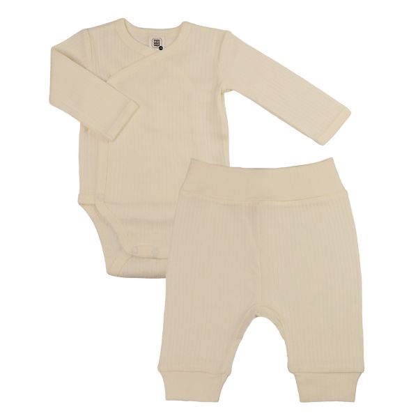Ensemble body et pantalon 3 mois Sable
