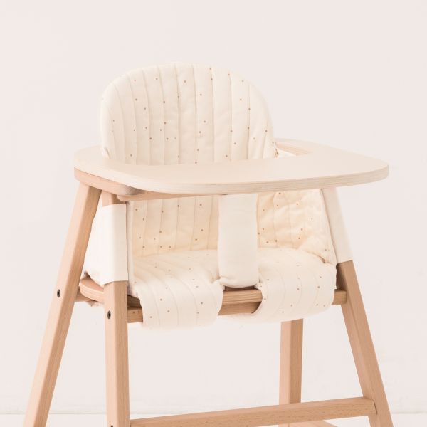 Ensemble chaise haute évolutive 3-en-1 Honey Sweet Dots