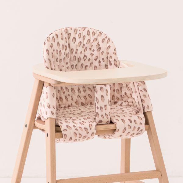 Ensemble chaise haute évolutive 3-en-1 Leonie Latte