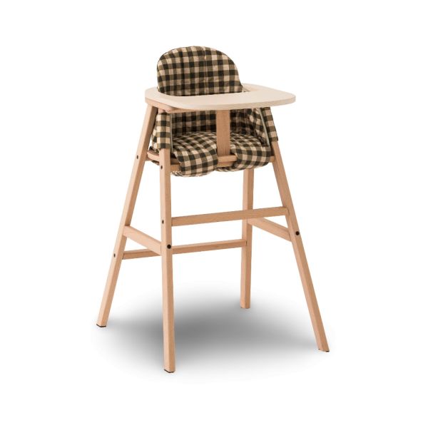 Ensemble chaise haute évolutive 3-en-1 Green Checks