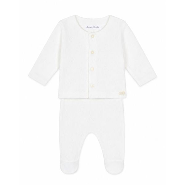Ensemble naissance en coton bio 18 mois