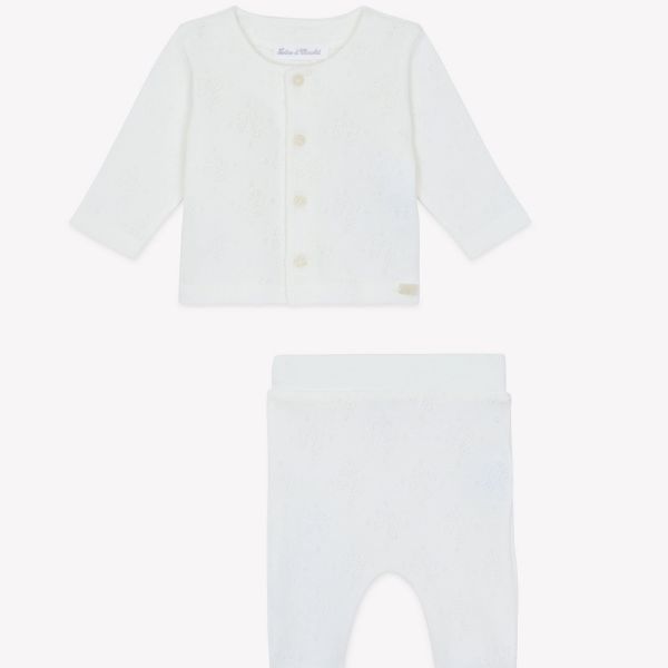 Ensemble naissance en coton bio 18 mois