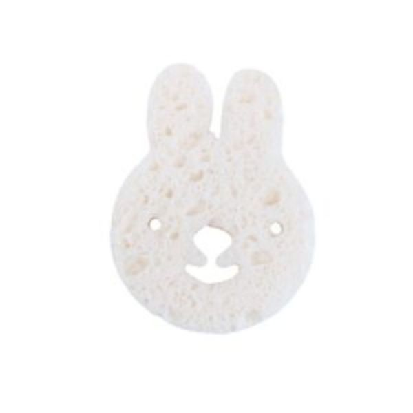 Lot de 3 éponges en pulpe de bois naturel