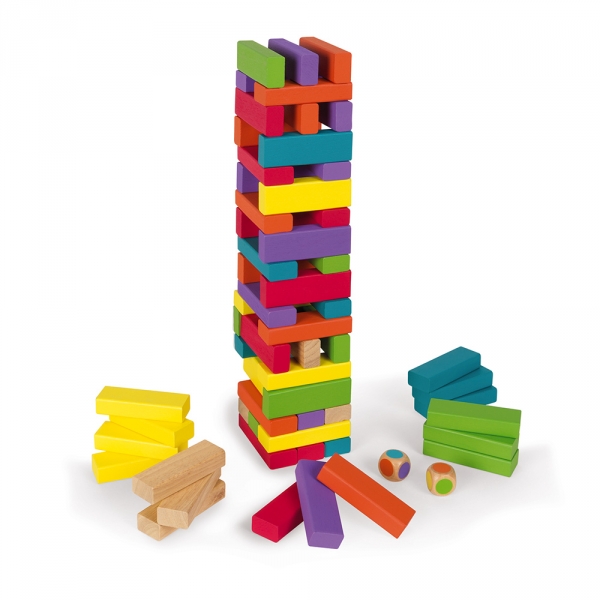 Jeu Equilibloc color en bois