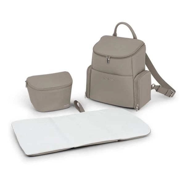Sac à dos à langer Essential Taupe