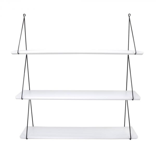 Étagère 3 niveaux Babou Blanche