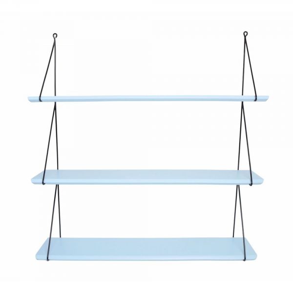 Étagère 3 niveaux Babou Bleu d'hiver