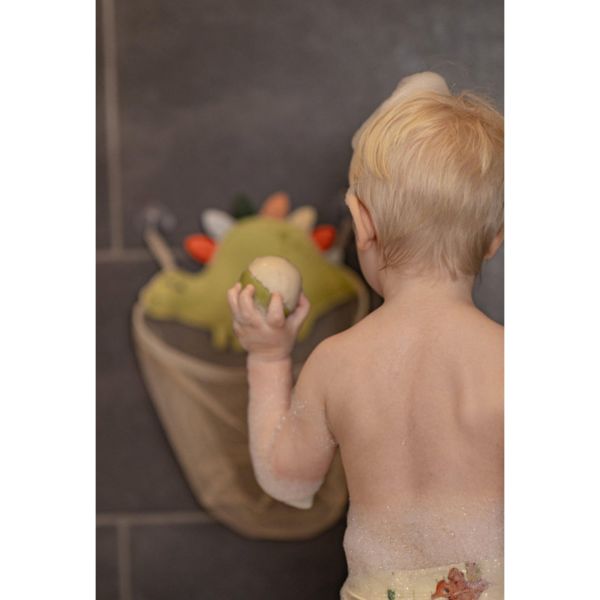 Set jouets de bain avec filet de rangement - Dinosaure