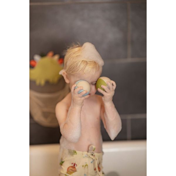 Set jouets de bain avec filet de rangement - Dinosaure