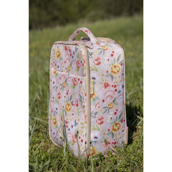 Valise enfant in recycled RPET - Ocean Blossom