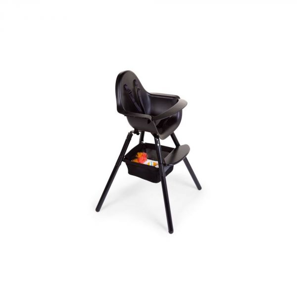 Panier de rangement sandwich pour chaise Evolu noir