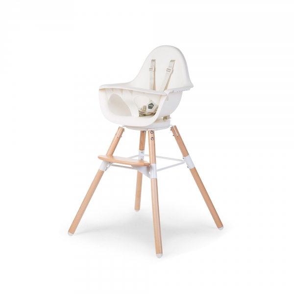 Chaise haute bébé Evolu One 80° de Child Wood