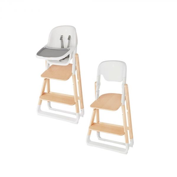 Pack chaise Evolve + siège bébé Bois naturel