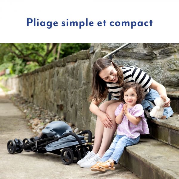 Poussette canne EZLite Midnight