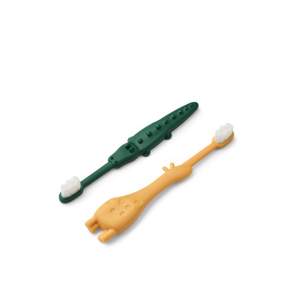 Brosse à dents Fabio Yellow mellow Garden green