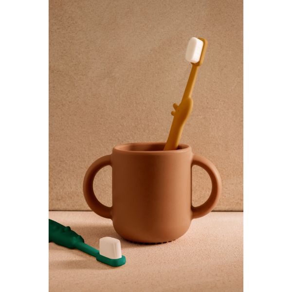 Brosse à dents Fabio Yellow mellow Garden green