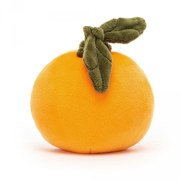 Peluche Orange Fabulous - 9 cm