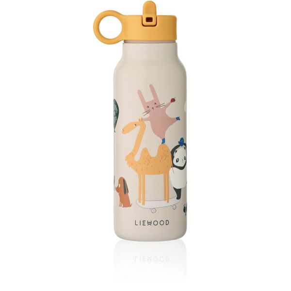 Gourde isotherme Falk 350 ml Around the world Sandy