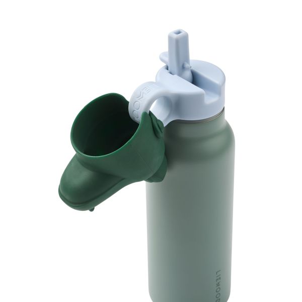 Gourde isotherme Falk 350 ml Crocodile Peppermint Garden green