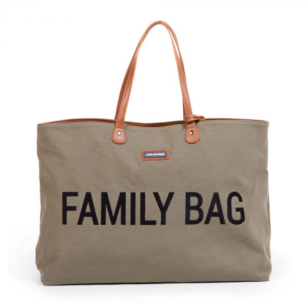 Sac à langer Family bag Canvas Kaki