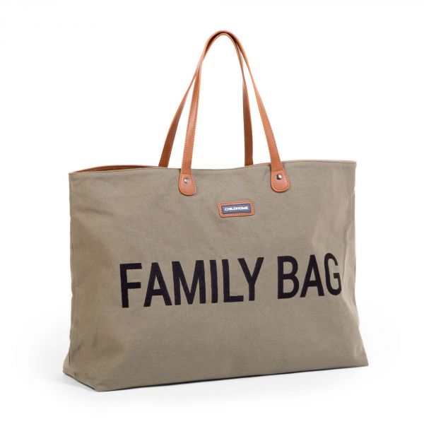 Sac à langer Family bag Canvas Kaki